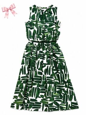 Philosophy Republic Two-Piece Crop Top & Midi Skirt Set | Abstract Print | Large